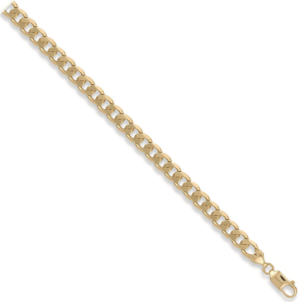 Yellow Gold 7.8MM Curb Chain